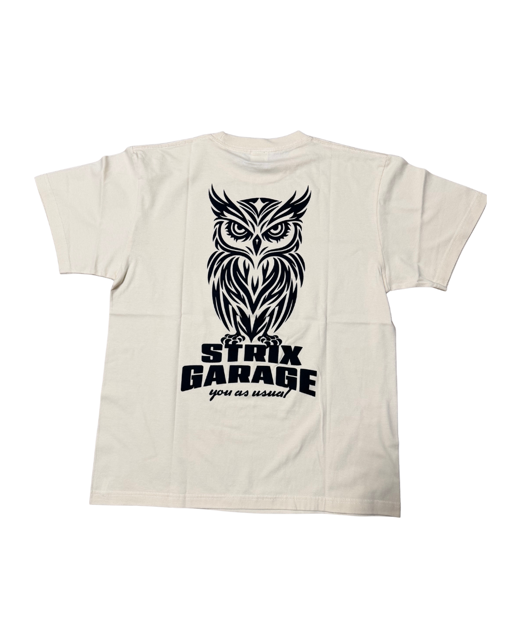 First Drop バイク用限定T-shirt white　Tシャツ（アイボリー）