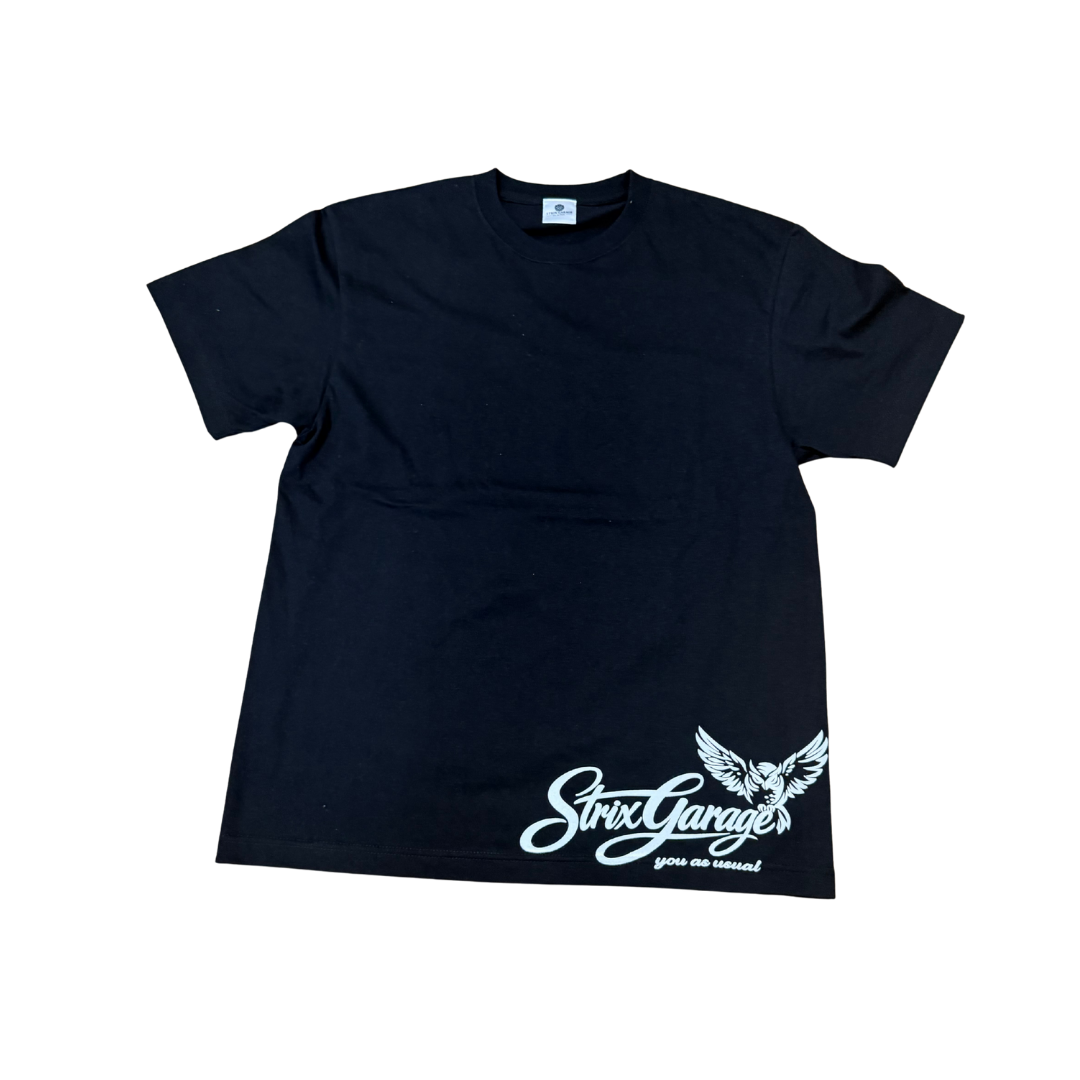 First Drop バイク用限定T-shirt Black　Tシャツ（黒）
