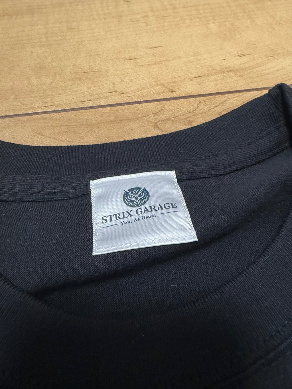 First Drop バイク用限定T-shirt Black　Tシャツ（黒）